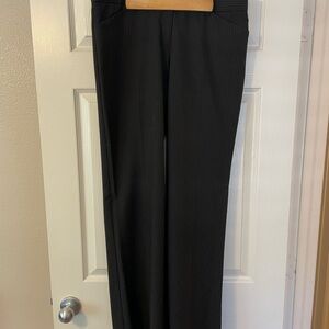 Vintage Express Charcoal Pinstripe Editor Trousers